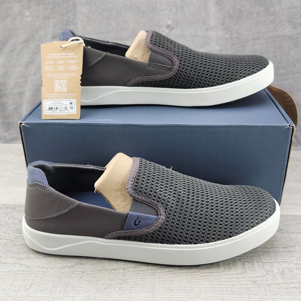 OluKai Lae‘ahi Men Size 10 (EU43) Pavement Slip On shoes NIB